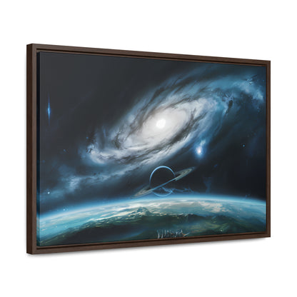 Celestial Spiral - Gallery Canvas Wraps, Horizontal Frame