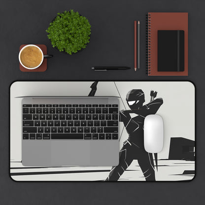 Silent Precision - Desk Mat