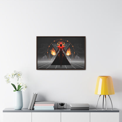 Eternal Pyromancer - Gallery Canvas Wraps, Horizontal Frame