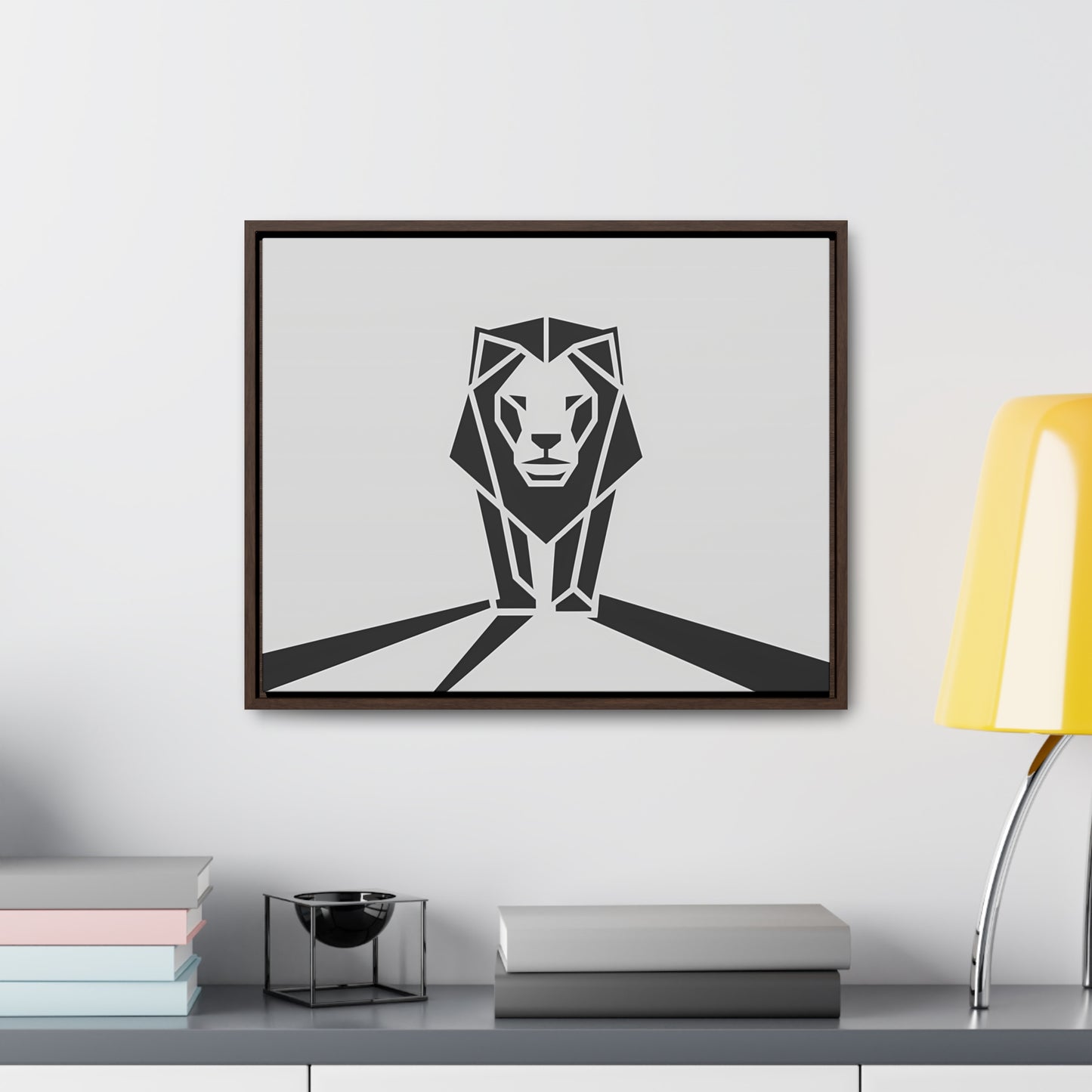 Guardian of the Pride - Gallery Canvas Wraps, Horizontal Frame