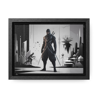 Shadowblade: The Silent Protector - Gallery Canvas Wraps, Horizontal Frame