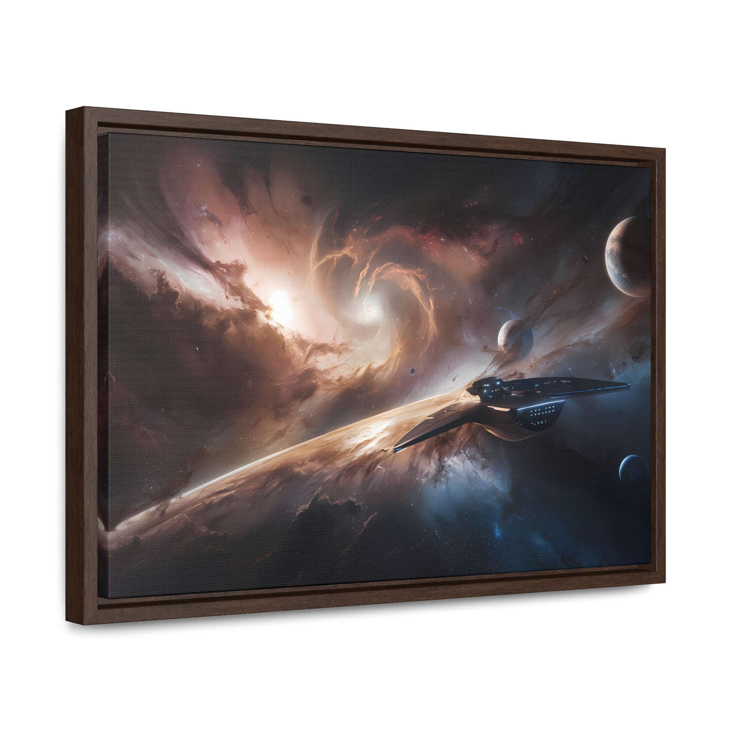 Voyage Through the Maelstrom of Stars - Gallery Canvas Wraps, Horizontal Frame