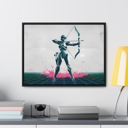 Digital Sentinel - Gallery Canvas Wraps, Horizontal Frame