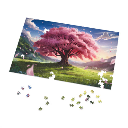 Whispers of the Blossom Tree - Jigsaw Puzzle (30, 110, 252, 500,1000-Piece)