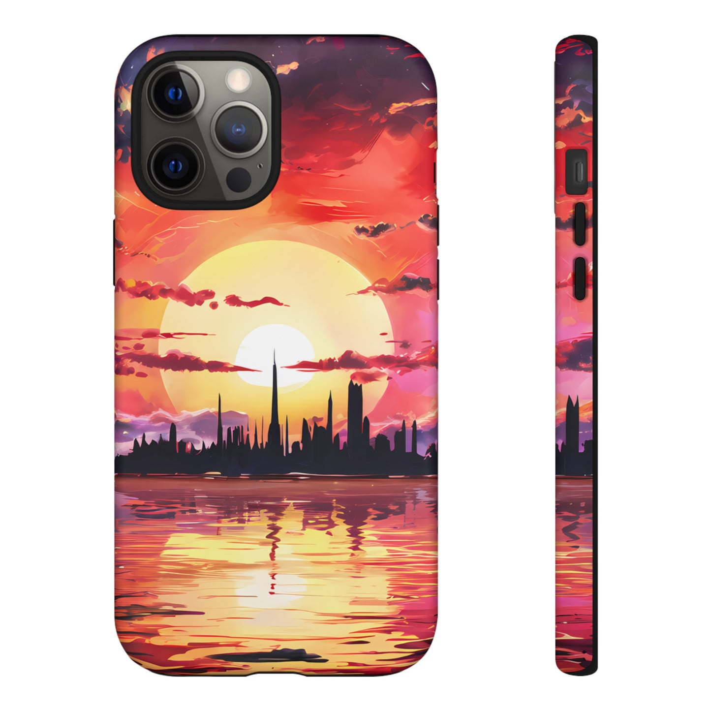 Anime Island City - Smartphone Tough Cases