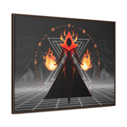 Eternal Pyromancer - Gallery Canvas Wraps, Horizontal Frame