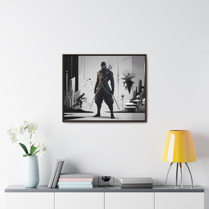 Shadowblade: The Silent Protector - Gallery Canvas Wraps, Horizontal Frame