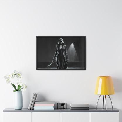 The Shadow's Blade - Gallery Canvas Wraps, Horizontal Frame