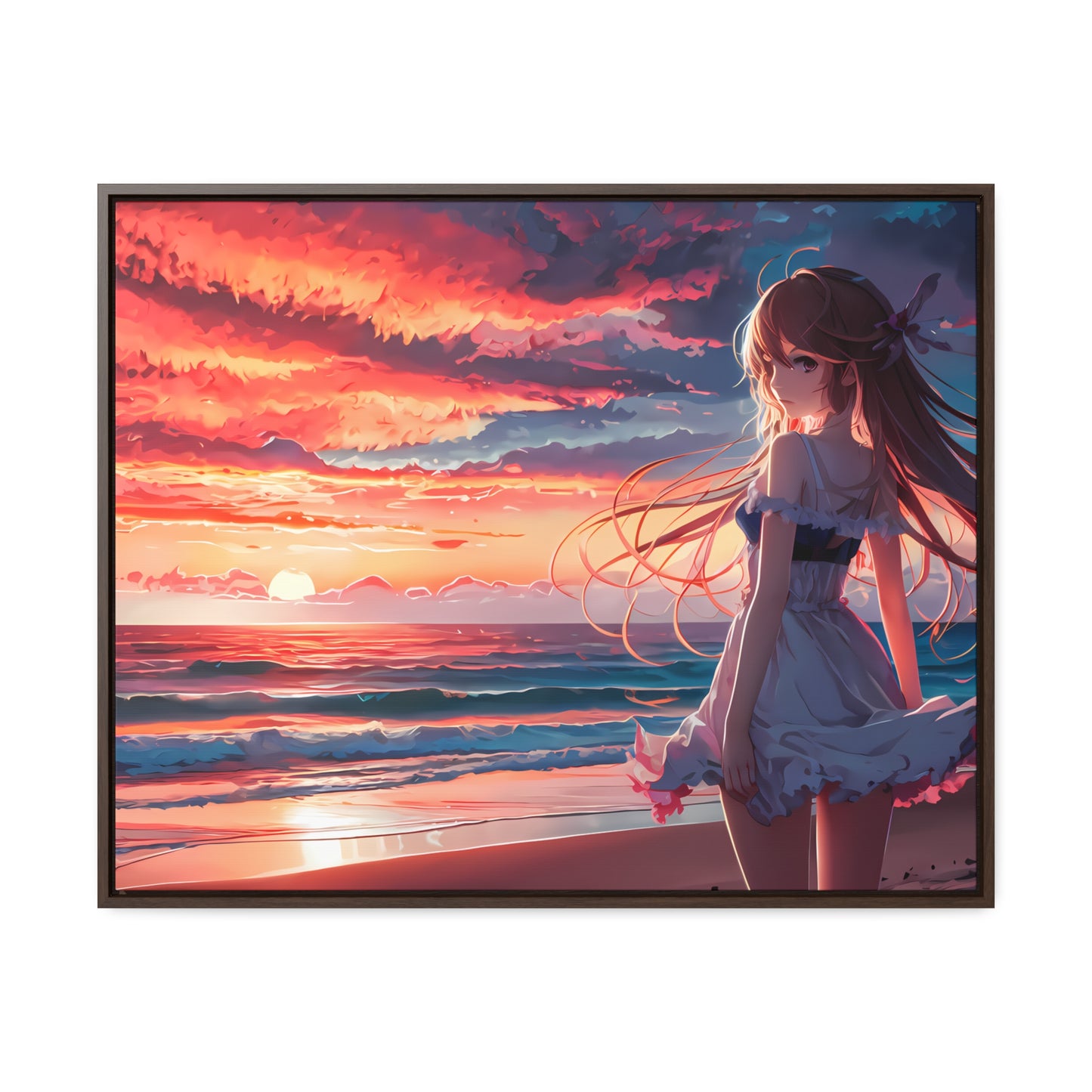 Sunset Reverie - Gallery Canvas Wraps, Horizontal Frame