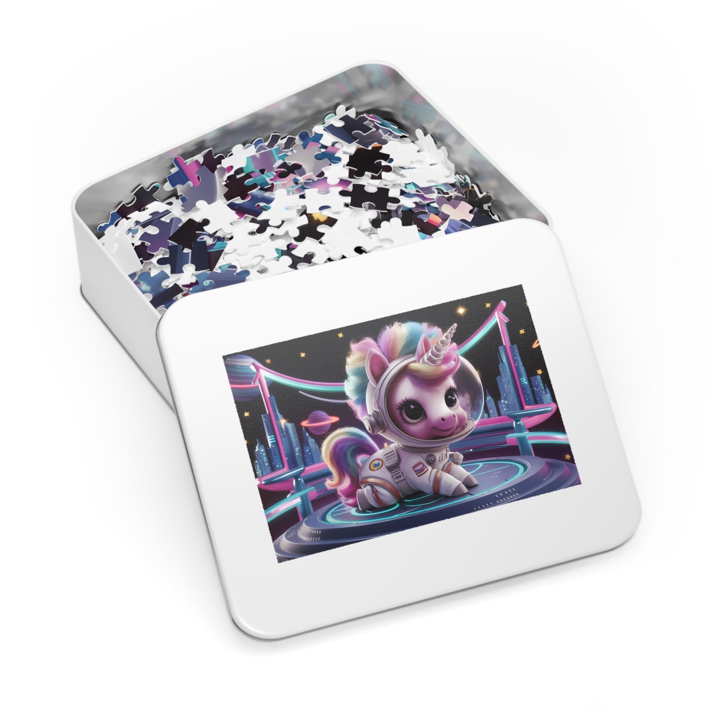 Galactic Unicorn Explorer - Jigsaw Puzzle (30, 110, 252, 500,1000-Piece)