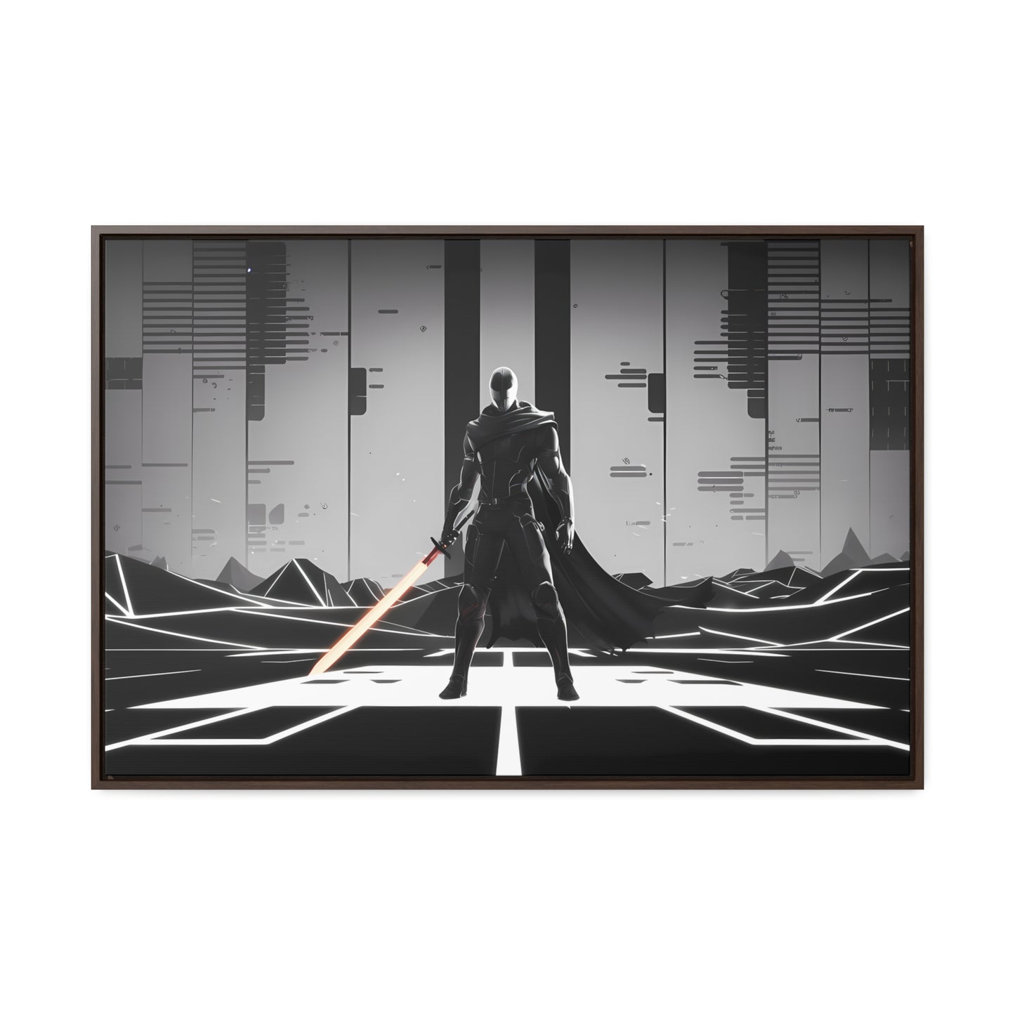 Dark Sentinel - Gallery Canvas Wraps, Horizontal Frame