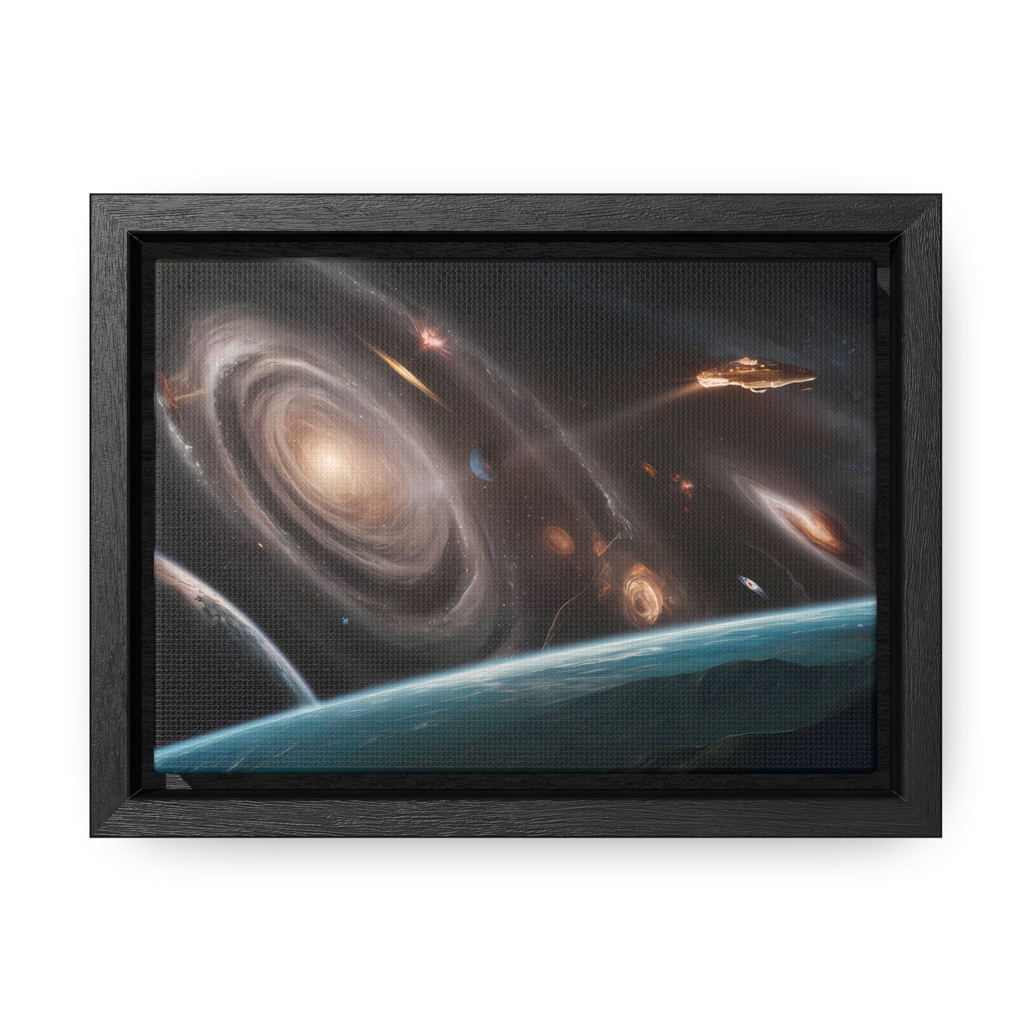 Galactic Odyssey - Gallery Canvas Wraps, Horizontal Frame