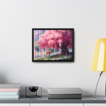 Beneath the Blossoming Canopy - Gallery Canvas Wraps, Horizontal Frame