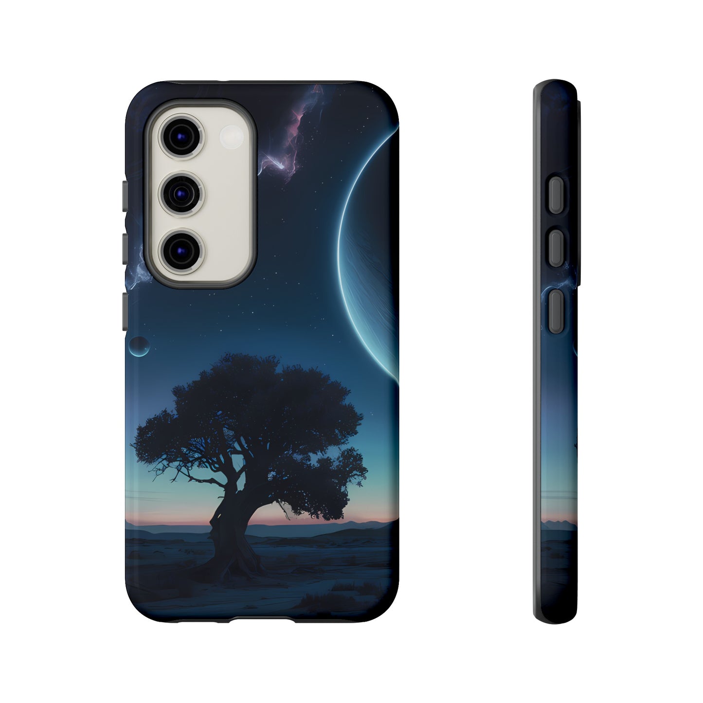 The Cosmos and a Tree - Smartphone Tough Cases