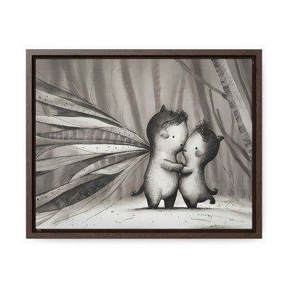 Whispers of the Forest - Gallery Canvas Wraps, Horizontal Frame