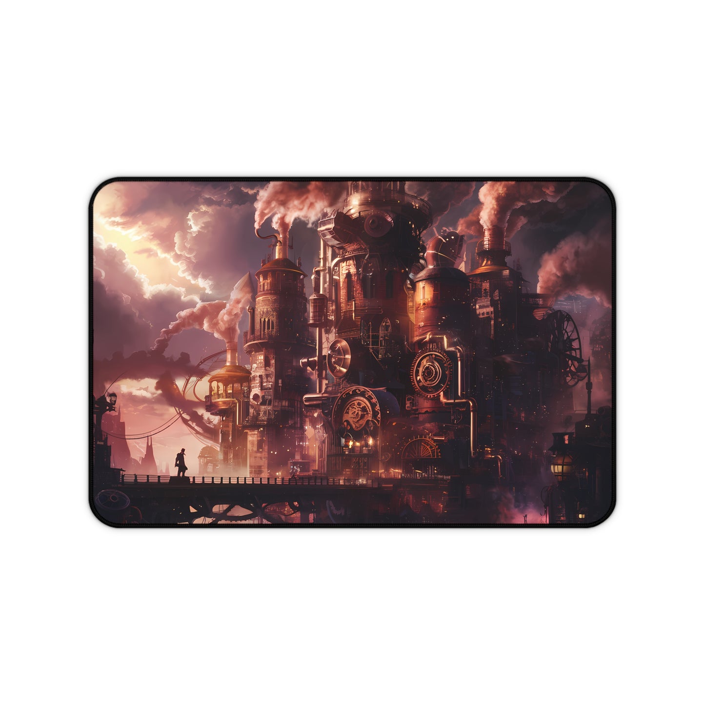 Steampunk City - Desk Mat