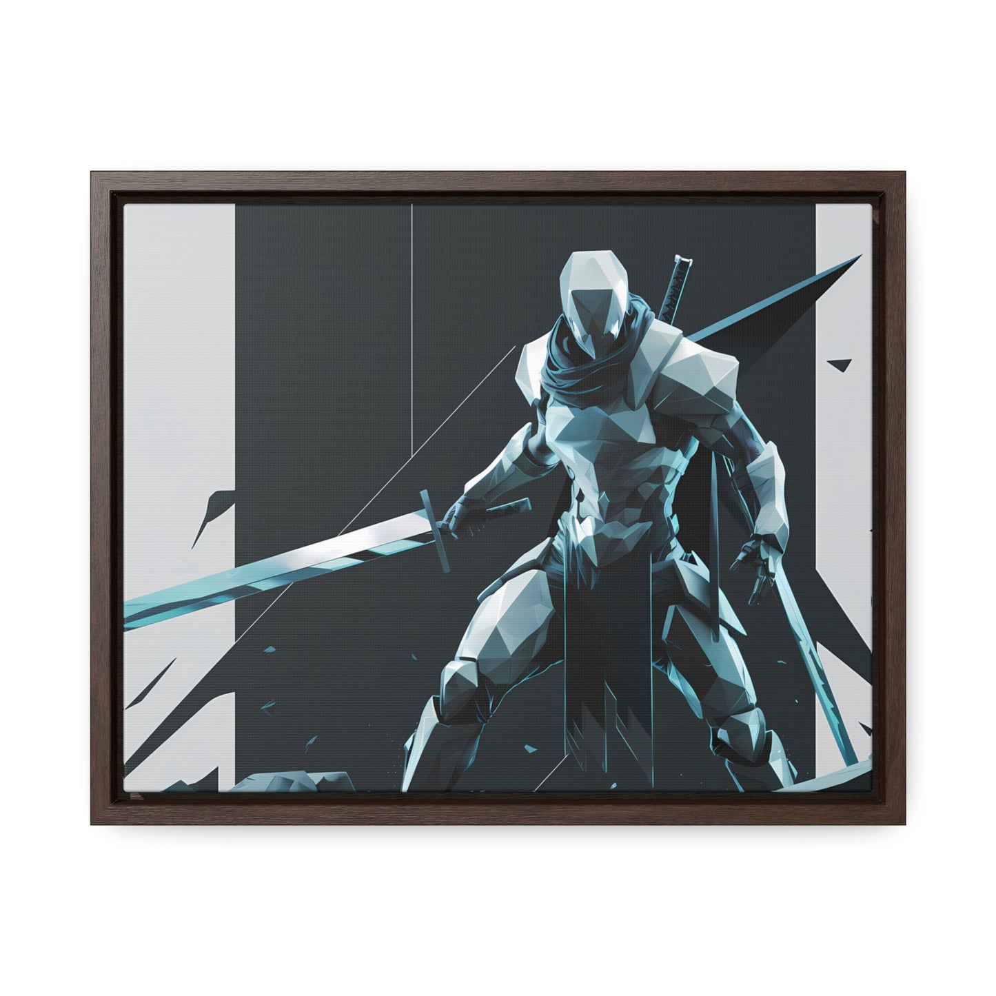 Blade of the Shattered Realm - Gallery Canvas Wraps, Horizontal Frame