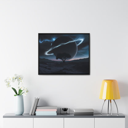 Eclipse of Eternity - Gallery Canvas Wraps, Horizontal Frame