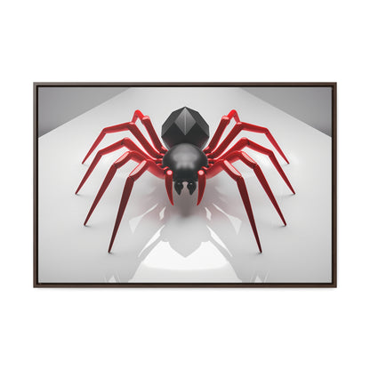 Crimson Arachnid - Gallery Canvas Wraps, Horizontal Frame