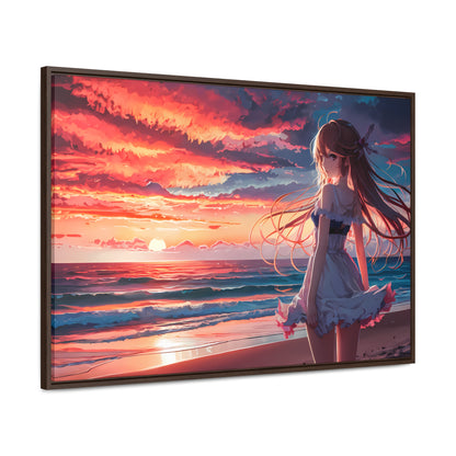 Sunset Reverie - Gallery Canvas Wraps, Horizontal Frame