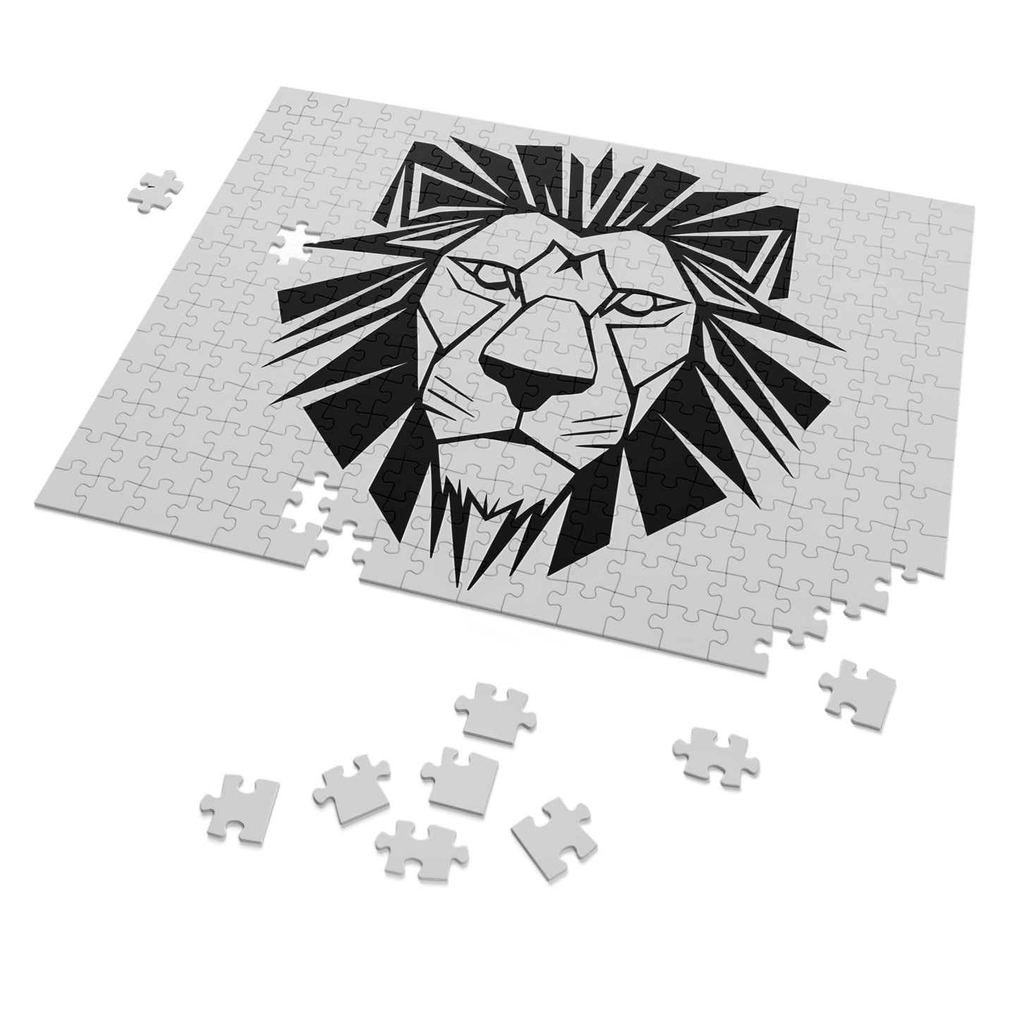 The Lion’s Stare - Jigsaw Puzzle (30, 110, 252, 500,1000-Piece)