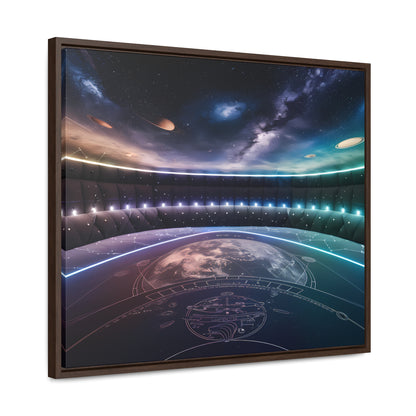 Stellar Observatory Nexus - Gallery Canvas Wraps, Horizontal Frame