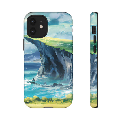 Anime Cliff by the Sea - Smartphone Tough Cases