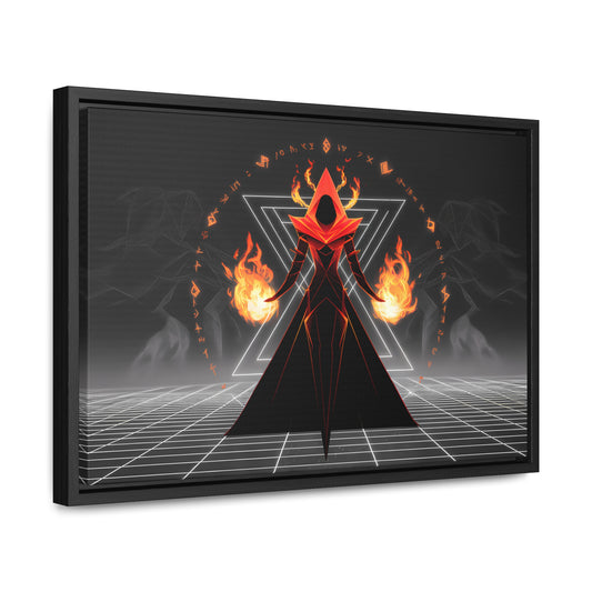 Eternal Pyromancer - Gallery Canvas Wraps, Horizontal Frame