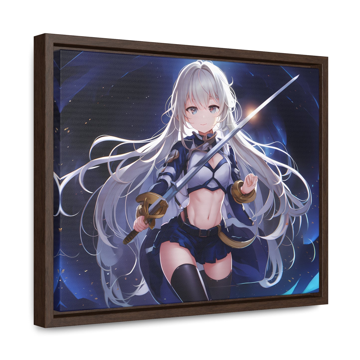 Blade of the Celestial Knight - Gallery Canvas Wraps, Horizontal Frame