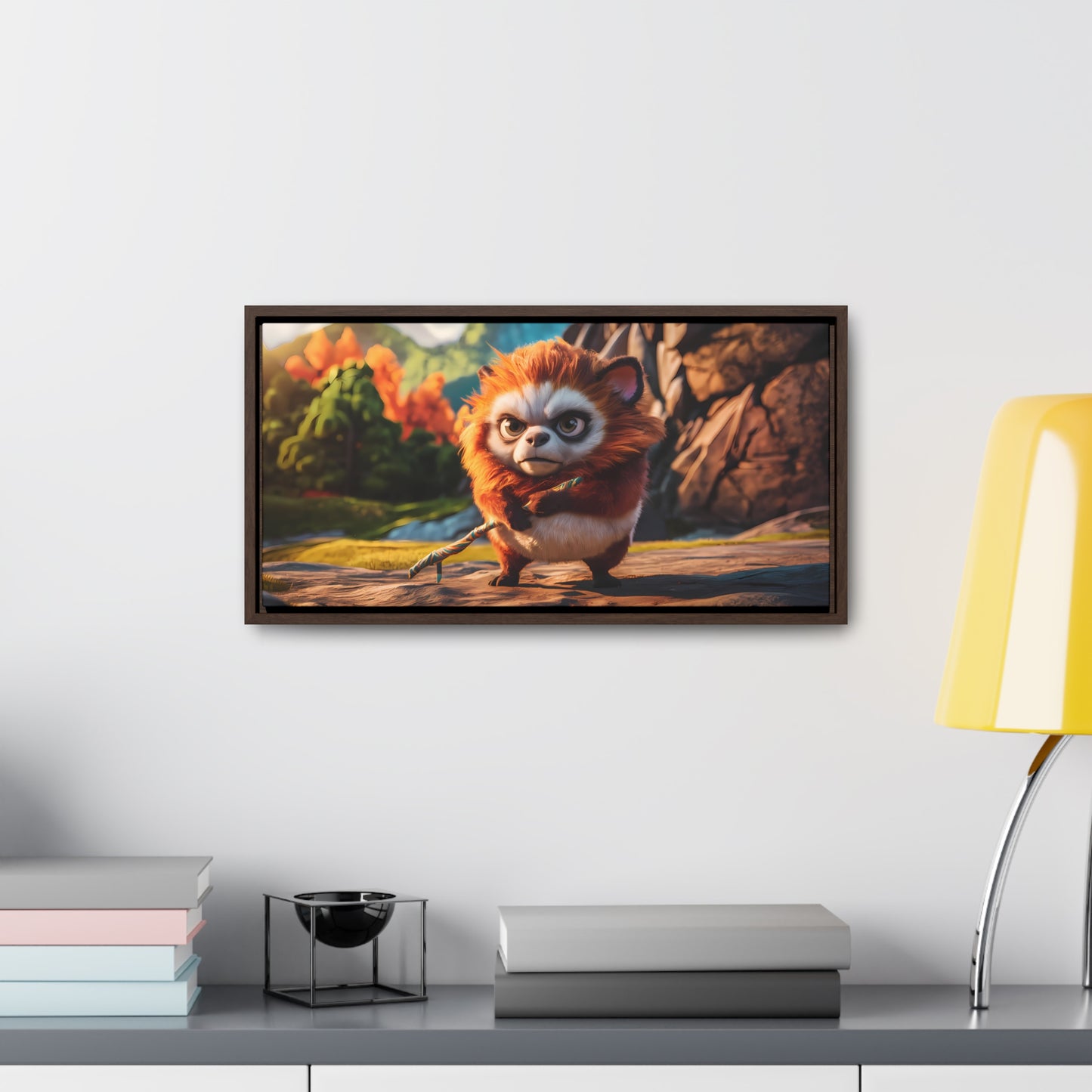 Guardian of the Enchanted Forest - Gallery Canvas Wraps, Horizontal Frame