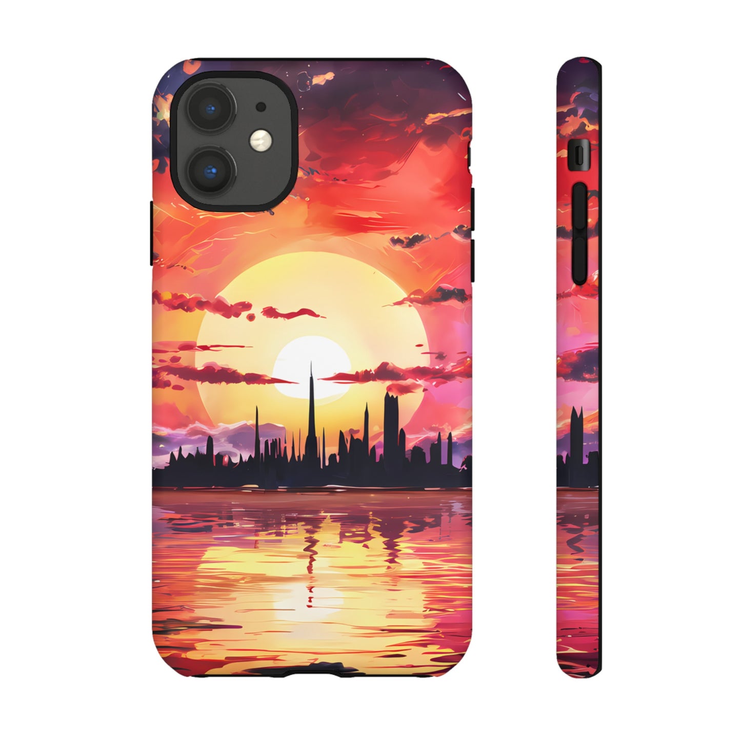 Anime Island City - Smartphone Tough Cases