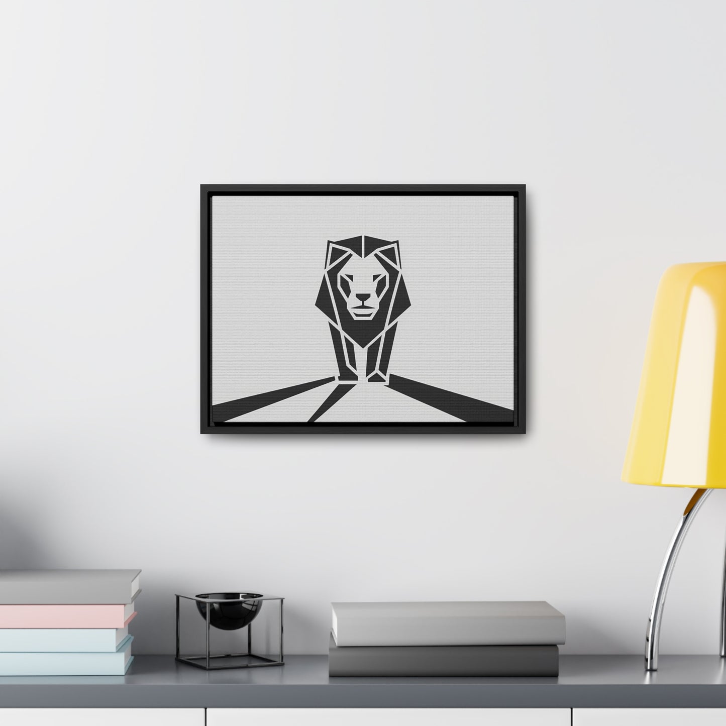 Guardian of the Pride - Gallery Canvas Wraps, Horizontal Frame