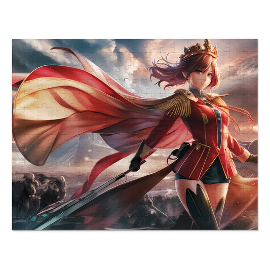 "Queen of the Crimson Dawn" - Jigsaw Puzzle (30, 110, 252, 500,1000-Piece)