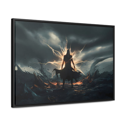 Eclipse of the Dark Conqueror - Gallery Canvas Wraps, Horizontal Frame