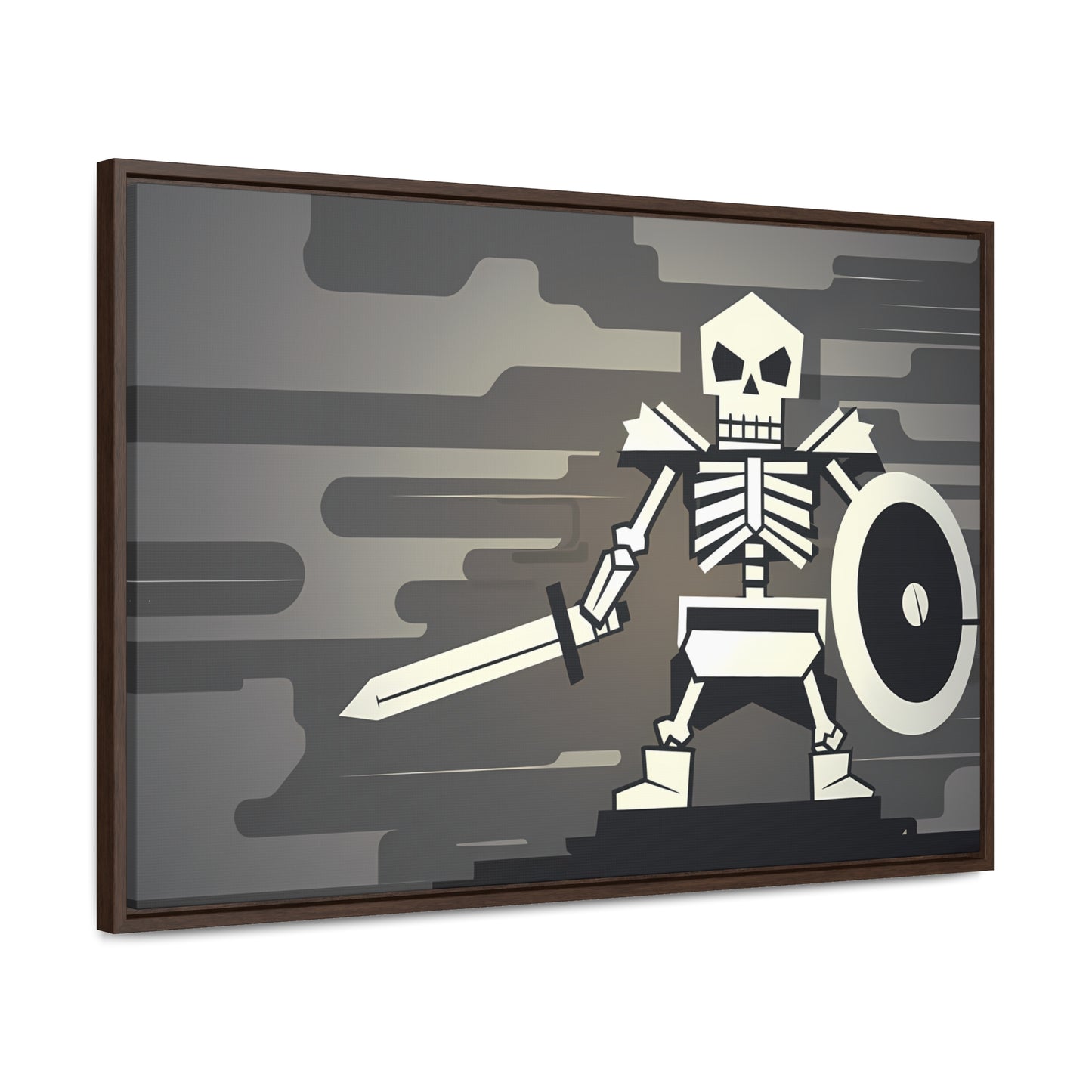 The Undead Sentinel - Gallery Canvas Wraps, Horizontal Frame