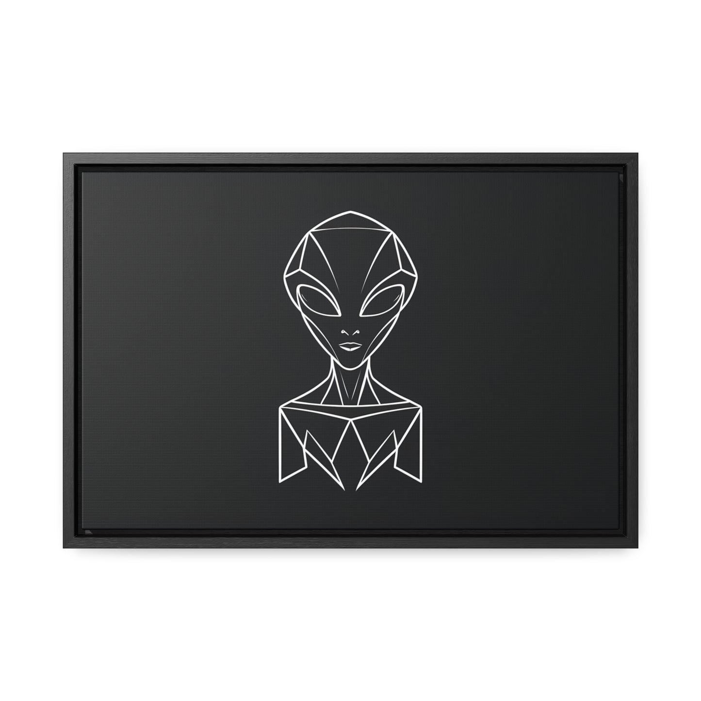 Alien Geometry - Gallery Canvas Wraps, Horizontal Frame