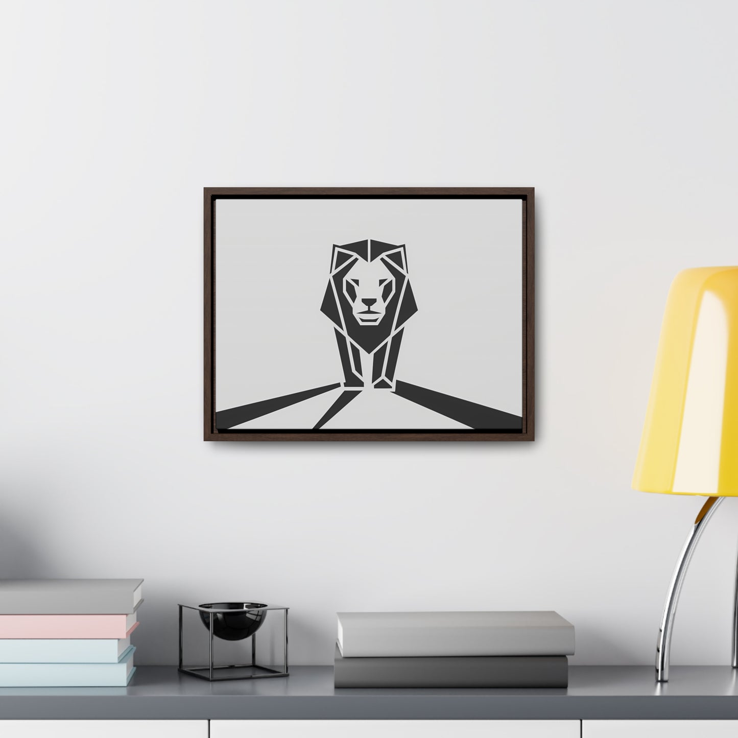 Guardian of the Pride - Gallery Canvas Wraps, Horizontal Frame