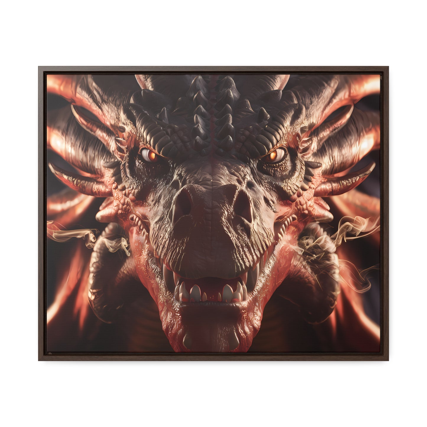 Wrath of the Inferno Dragon - Gallery Canvas Wraps, Horizontal Frame