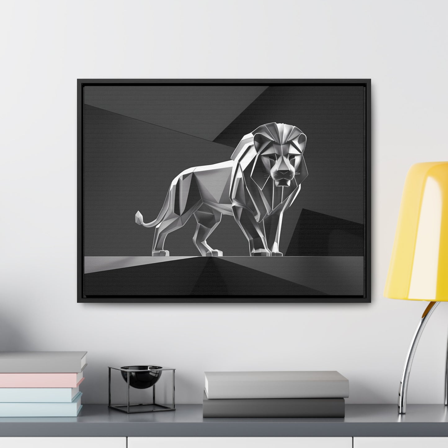 Majestic Steel Sentinel - Gallery Canvas Wraps, Horizontal Frame