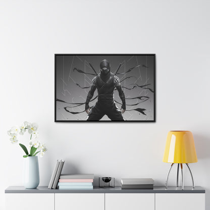 Shadowblade Sentinel - Gallery Canvas Wraps, Horizontal Frame