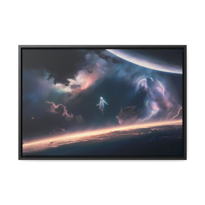 Ascension Beyond the Horizon - Gallery Canvas Wraps, Horizontal Frame