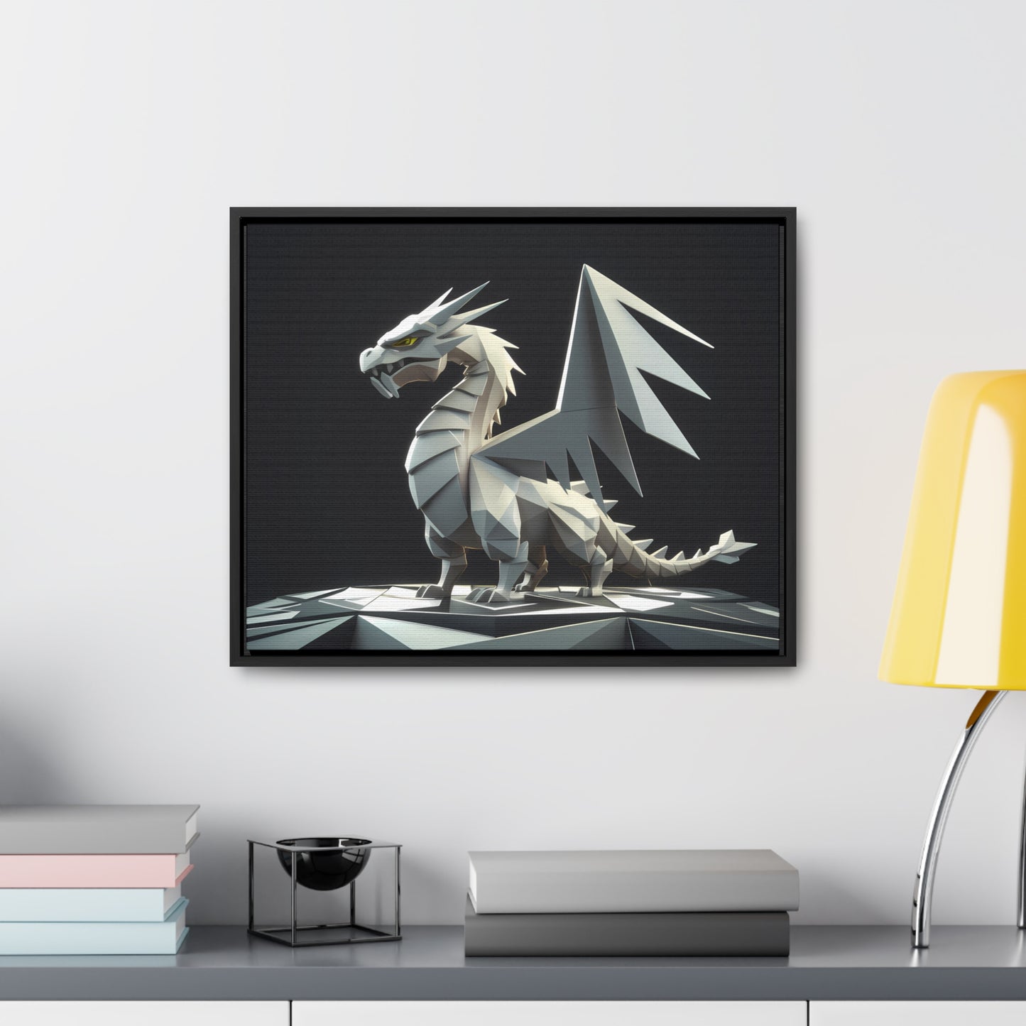 The Silver Sentinel - Gallery Canvas Wraps, Horizontal Frame