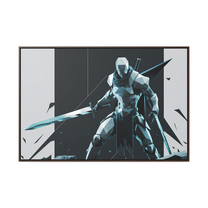 Blade of the Shattered Realm - Gallery Canvas Wraps, Horizontal Frame