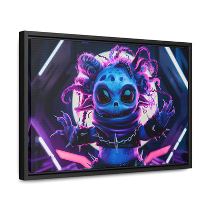 Alien Punk Starlet - Gallery Canvas Wraps, Horizontal Frame