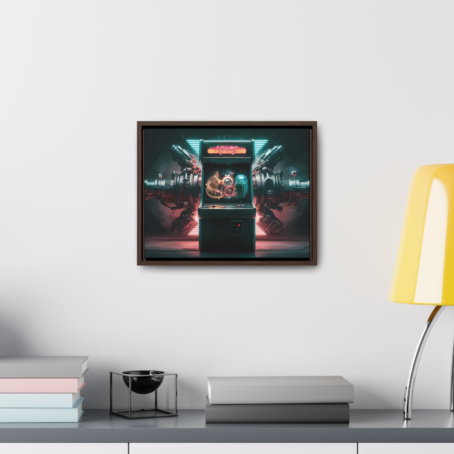 Quantum Arcade Revolution - Gallery Canvas Wraps, Horizontal Frame