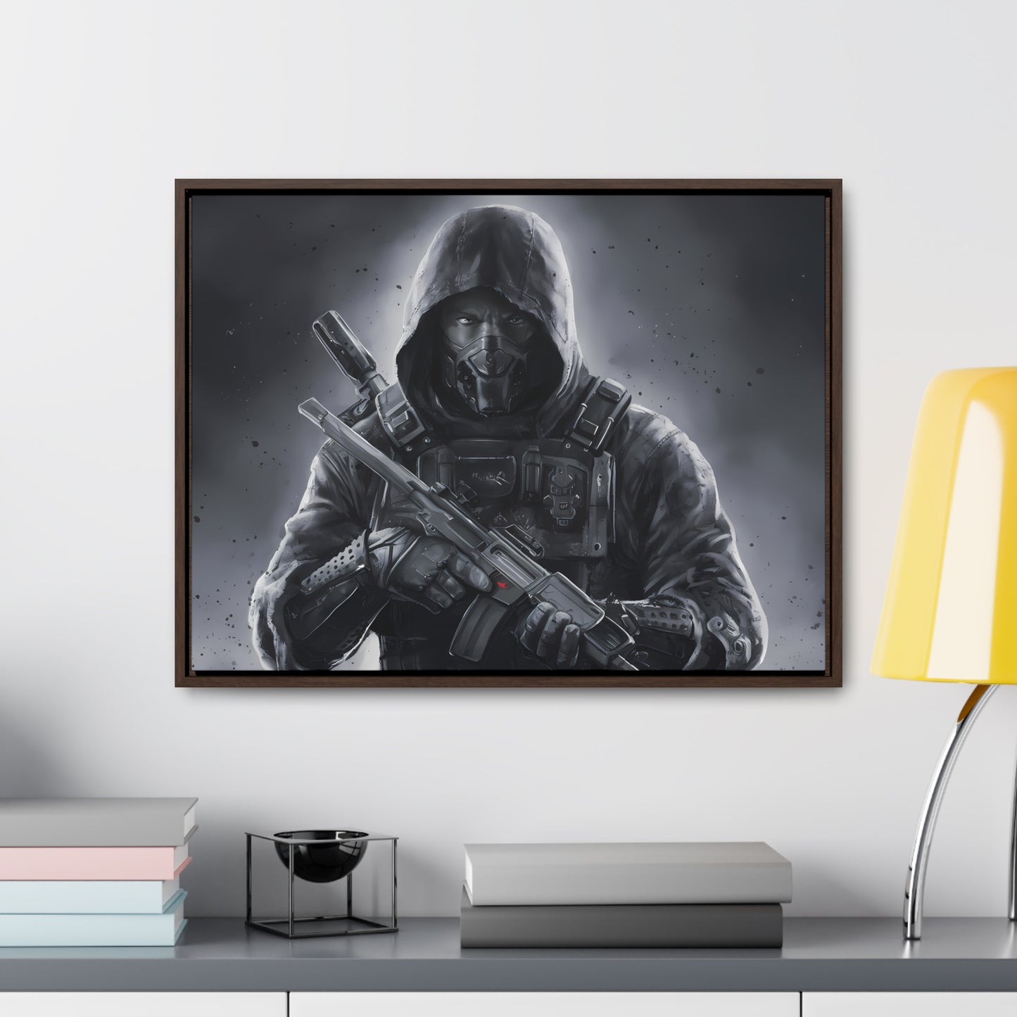 Shadow Enforcer - Gallery Canvas Wraps, Horizontal Frame