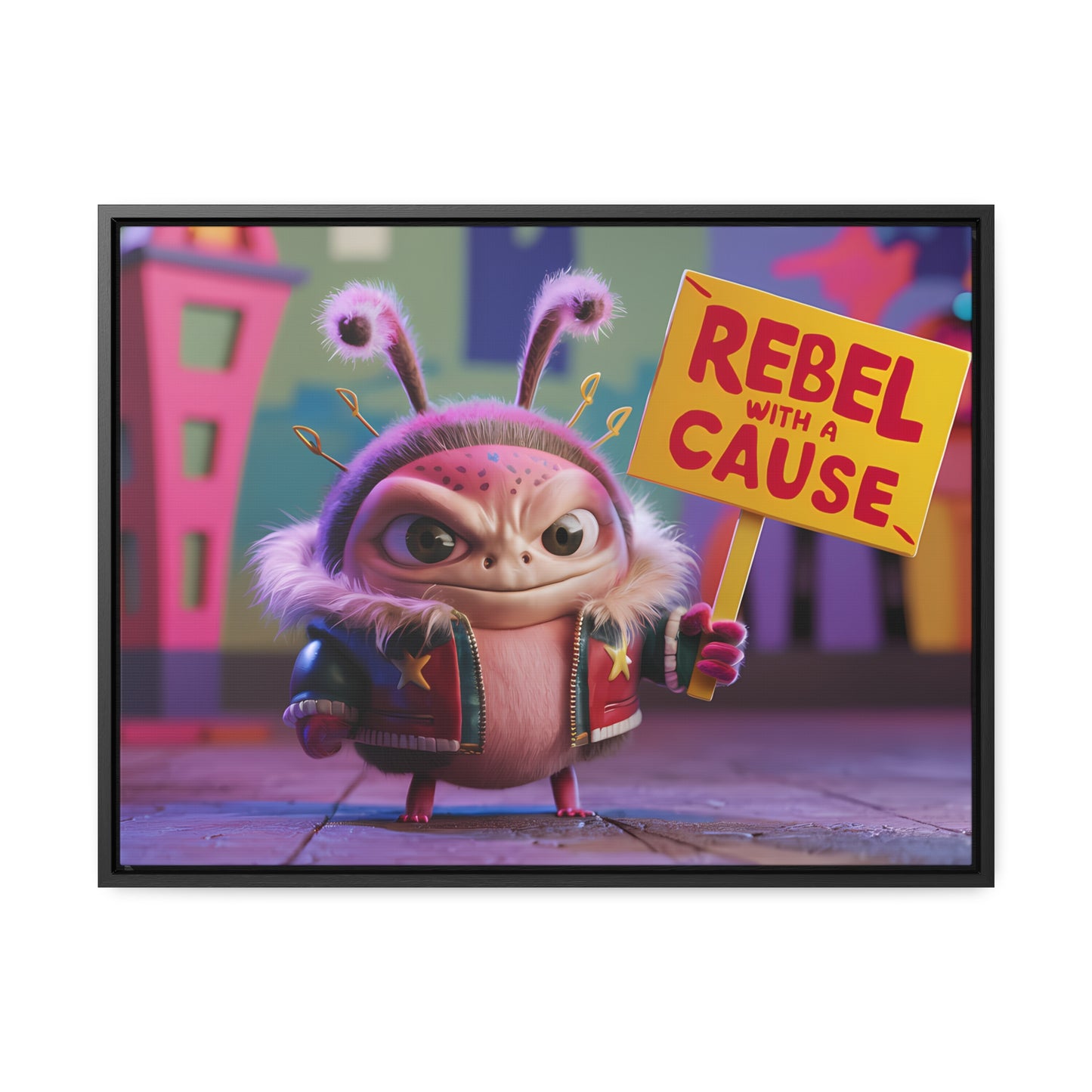 Rebel with a Cause - Gallery Canvas Wraps, Horizontal Frame