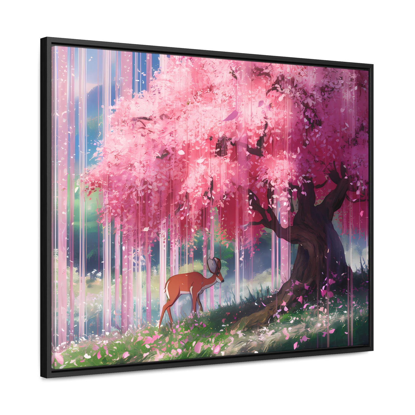 Beneath the Blossoming Canopy - Gallery Canvas Wraps, Horizontal Frame