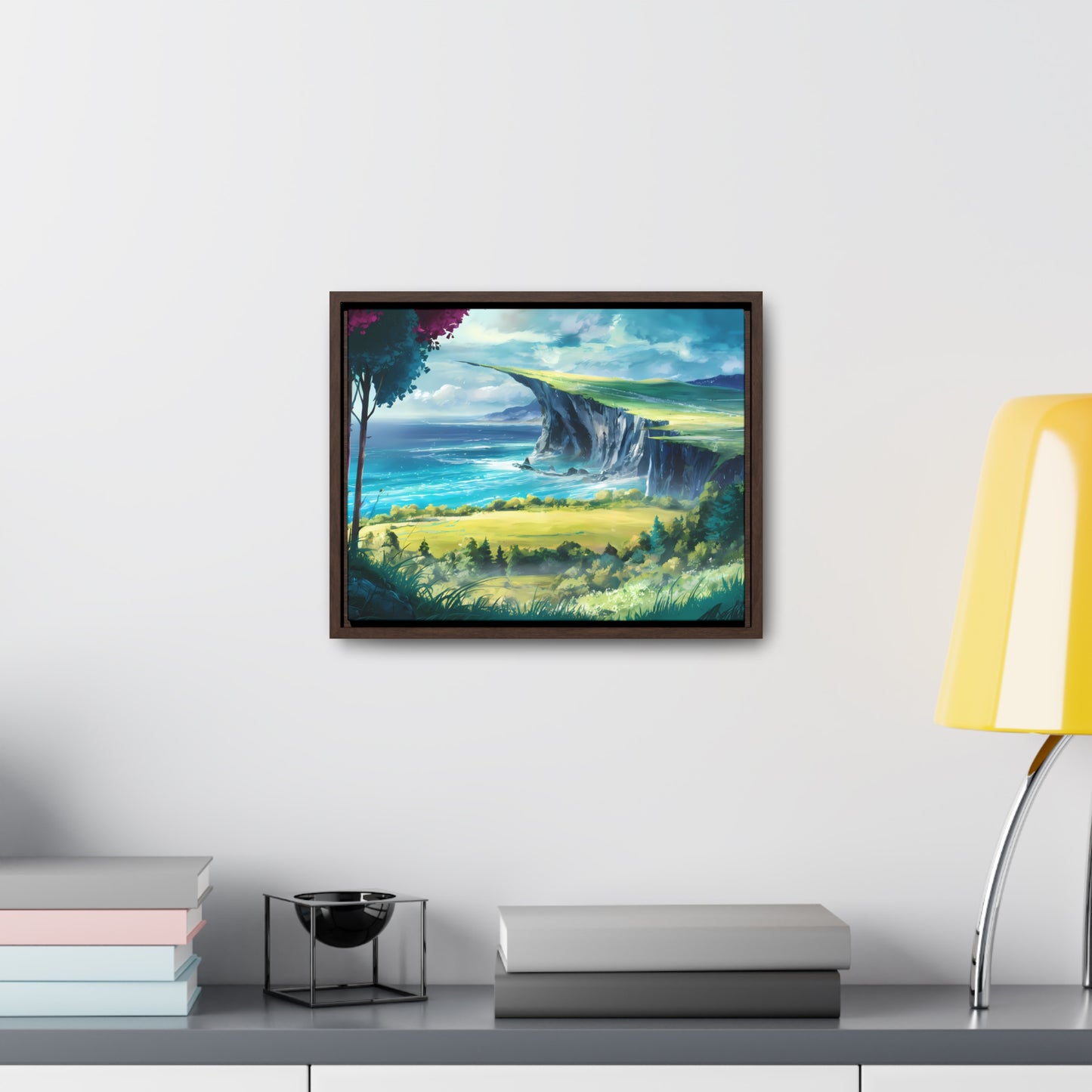 Edge of the Horizon - Gallery Canvas Wraps, Horizontal Frame