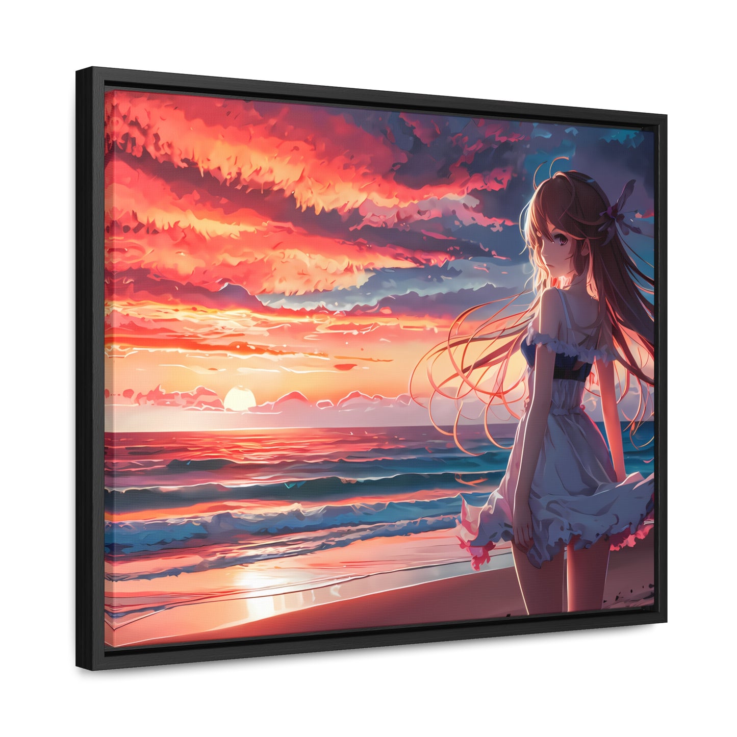 Sunset Reverie - Gallery Canvas Wraps, Horizontal Frame